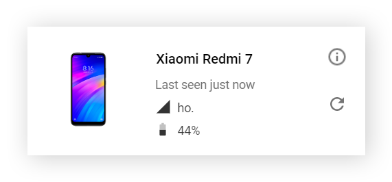 Select the lost device at google.com/android/find to start tracking an Android phone.